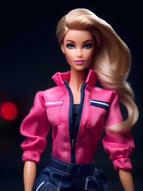 Uma boneca Barbie disfarçada.