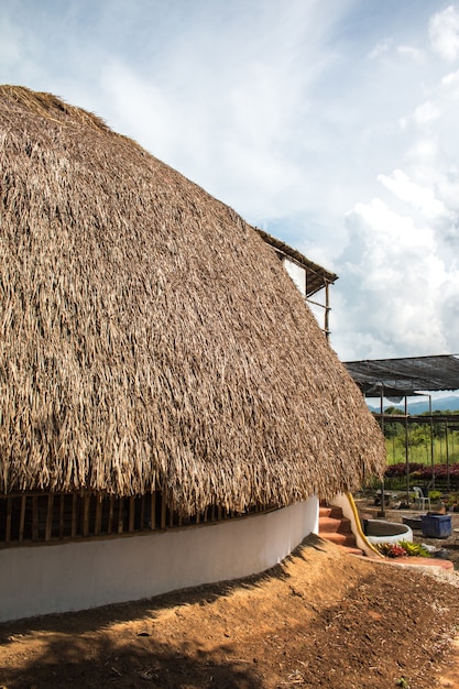 Uma cabana estabelecida para cantina na Tailândia