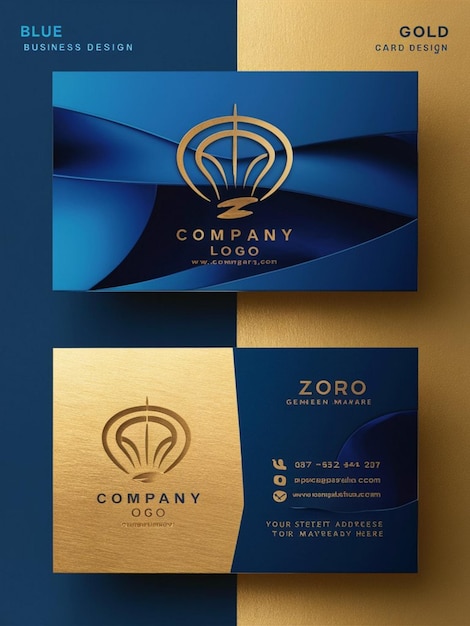 uma caixa azul com o logotipo da empresa