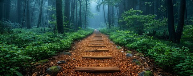 Uma caminhada panorâmica ou um passeio pela natureza para desfrutar do papel de parede