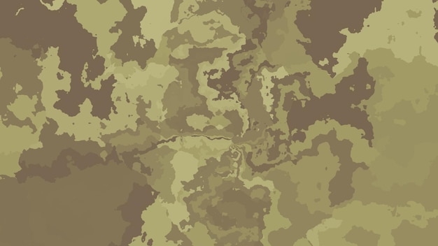 uma camuflagem verde e marrom com uma faixa branca no meio.