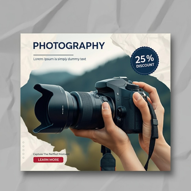 uma capa de álbum de fotos que é para fotografia