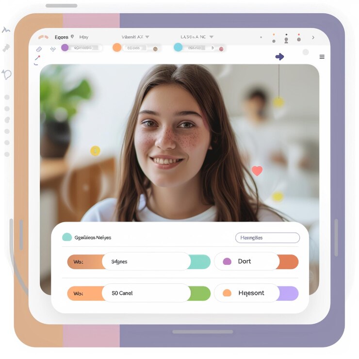 Foto uma captura de ecrã de uma ferramenta ou plataforma de avaliação em linha utilizada para a administração de testes e testes