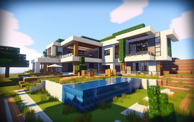 Minecraft I Casa Moderna para Survival