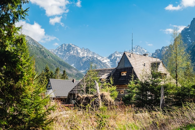 Uma casa nas montanhas Tatras