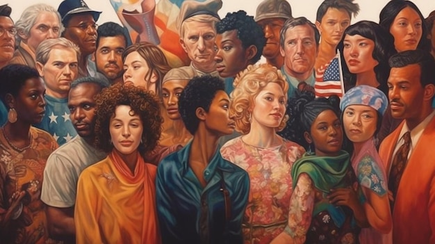 Uma celebração da diversidade e tolerância americana