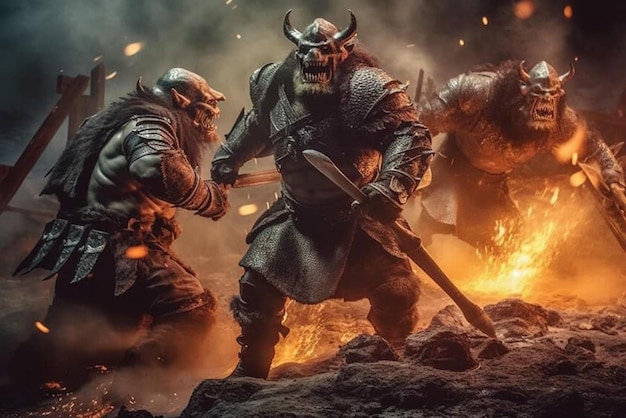 Batalha de Lords Orcs - Jogo Gratuito Online