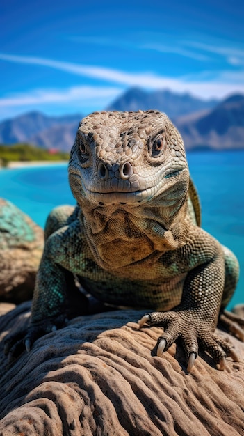 Uma cena de sonho do Parque Nacional de Komodo, na Indonésia