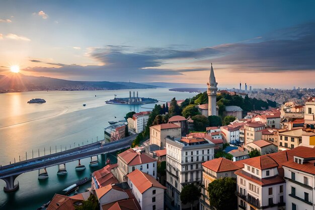 Uma cidade é uma cidade e está localizada na cidade de Istambul.