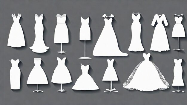 Foto uma coleção atemporal de vestidos de noiva