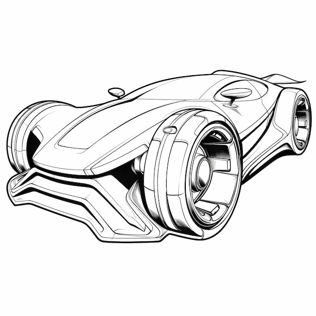 Desenhos de carros de corrida para colorir - Como fazer em casa