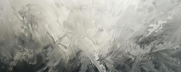 Foto uma enxurrada de pinceladas finas e irregulares em cinza e branco que imitam a textura do vidro esmaltado