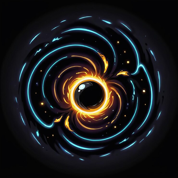 Foto uma espiral com a palavra fogo nela.