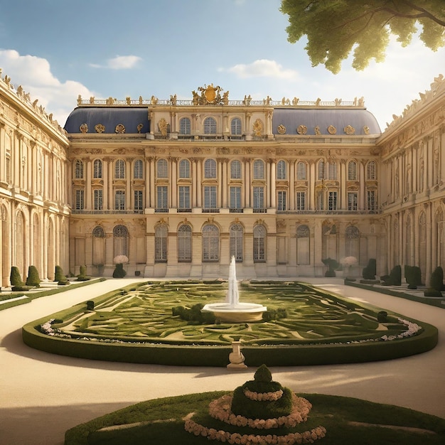 Uma estadia majestosa através da opulência do Palácio de Versalhes e seus jardins tranquilos