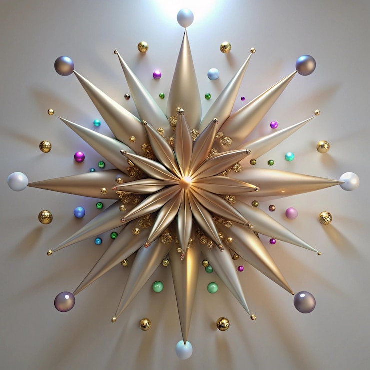 Foto uma estrela que está em uma parede com uma estrela nela