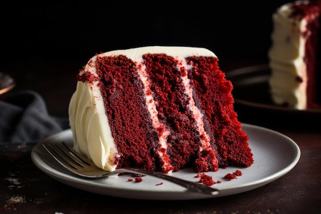 Bolo veludo vermelho com cream cheese - BOLO RED VELVET