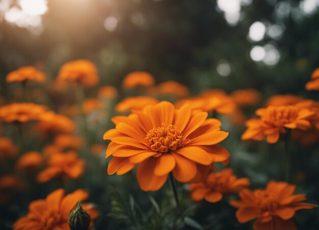 Uma flor de margarida fresca