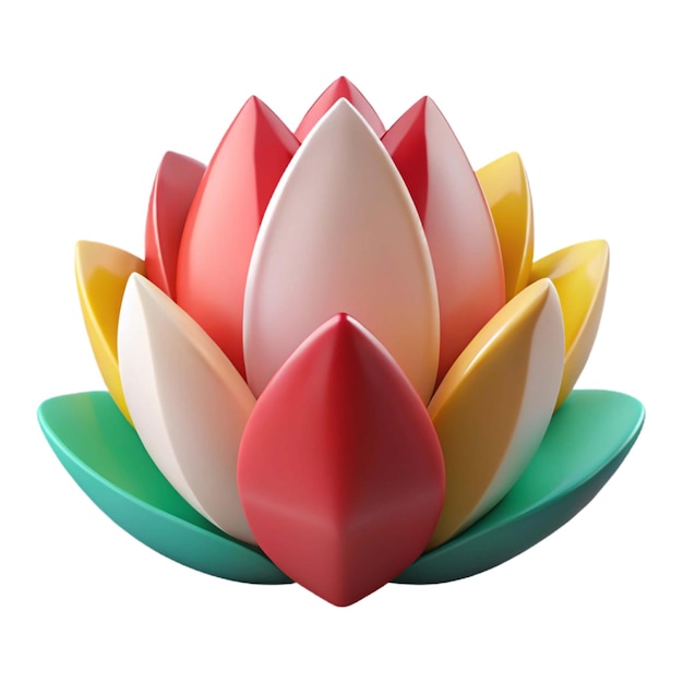 uma flor em forma de flor é feita pela empresa