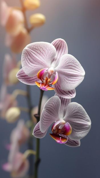 Uma flor que é rosa e branca