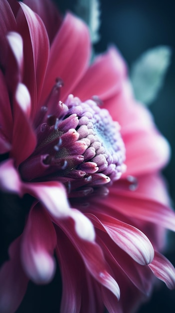 Uma flor que é rosa e tem muito rosa nela.