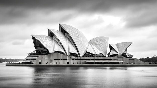 uma foto da Ópera de Sydney