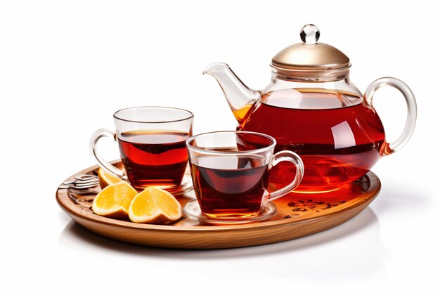 Foto uma foto de chá turco