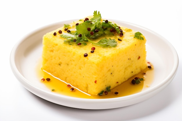 uma foto de dhokla