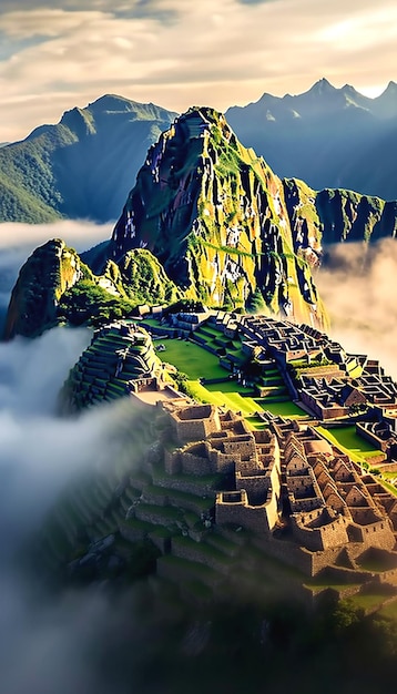 uma foto de machu picchu