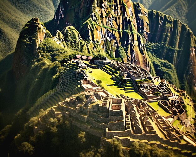 uma foto de machu picchu