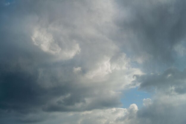 Uma foto de um céu nublado Fundo do céu nuvens naturais