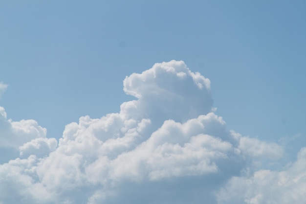 Uma foto de um céu nublado Fundo do céu nuvens naturais