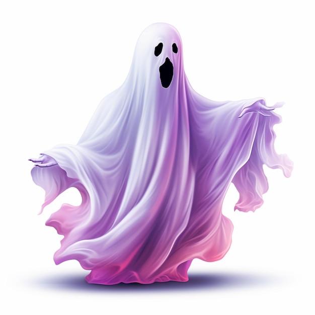 Uma foto de um fantasma para o Dia das Bruxas.