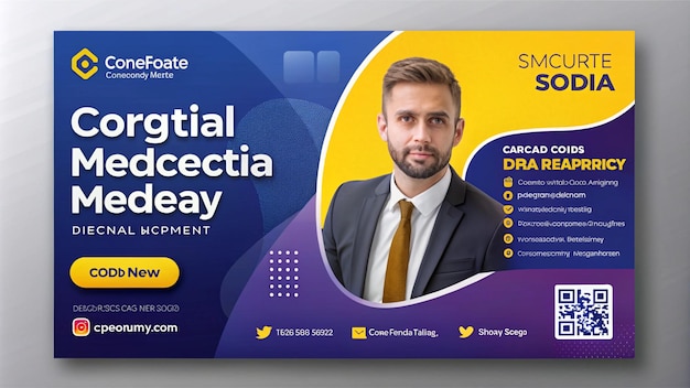 uma foto de um homem com uma foto de Um homem em um terno