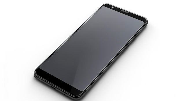 Uma foto de um smartphone elegante foto de comprimento completo