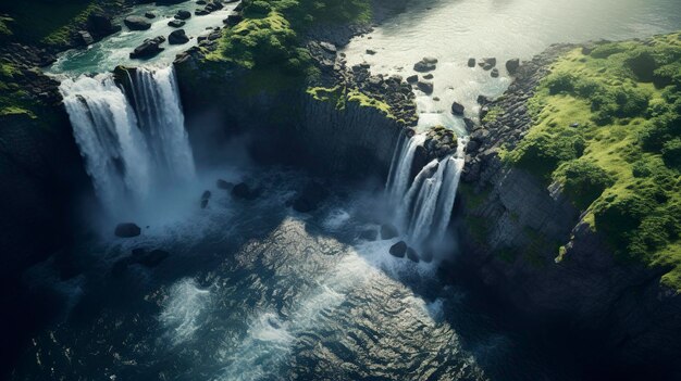 uma foto de uma cachoeira que é do ano 2012