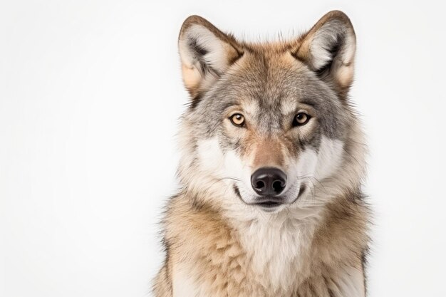 Foto uma foto em close-up de um babuíno africano em fundo branco isolado em um branco transparente