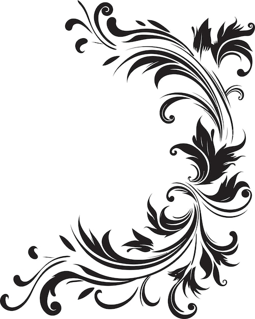 uma foto em preto e branco de um desenho floral em um fundo branco