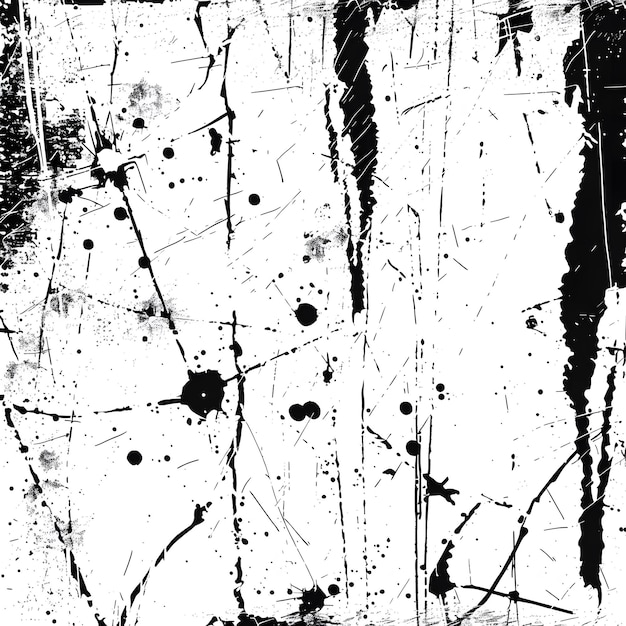 Foto uma foto em preto e branco de uma parede com um fundo preto e branco