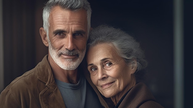 uma foto grátis de casal de velhos