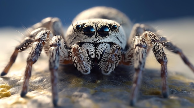 Foto uma foto grátis de monstro aranha