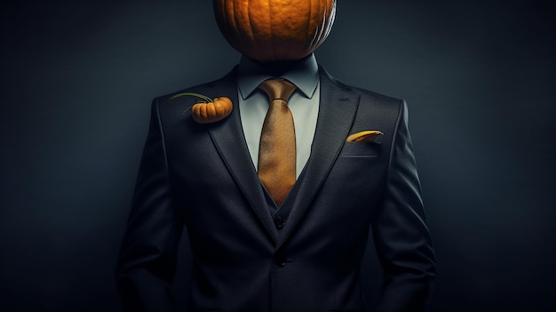 uma foto grátis do homem de Halloween