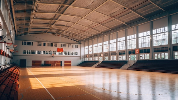 Uma foto legal da atmosfera na escola