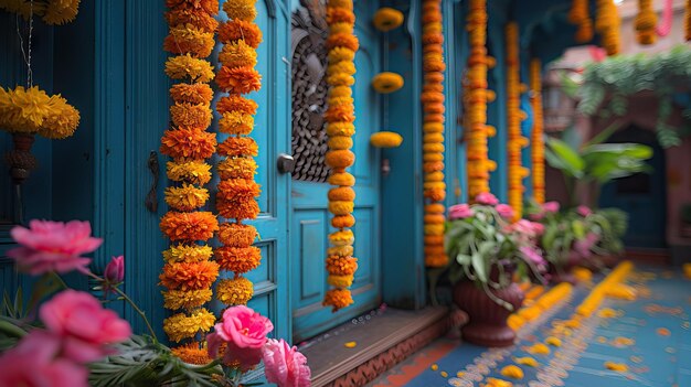 Uma fotografia de Diwali