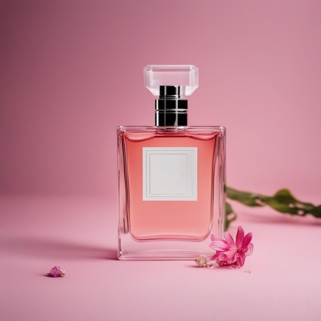 uma garrafa de perfume