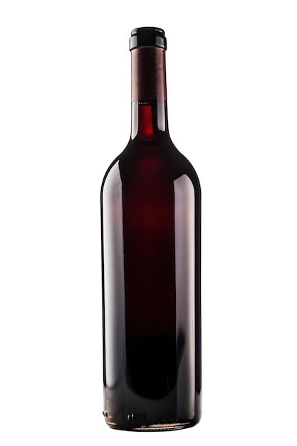 Uma garrafa de vinho da marca vinho tinto da colecção da empresa.