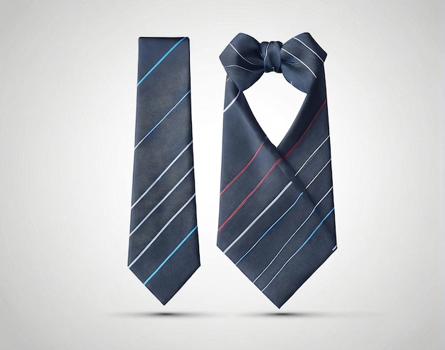 uma gravata e um clipping de gravata