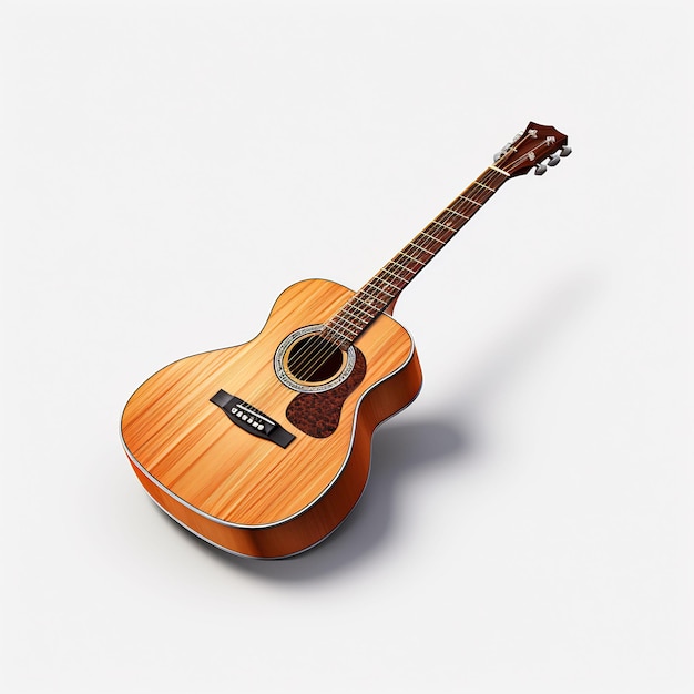 Uma guitarra é feita por uma guitarra que diz "guitarra"