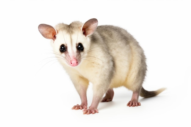 Foto uma ilustração de opossum clipart