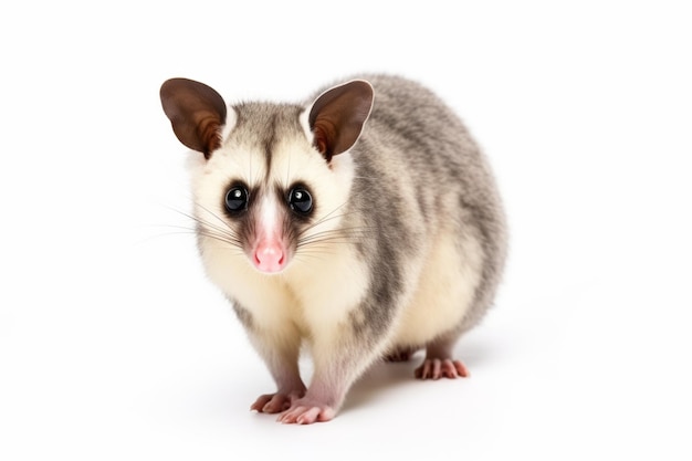 Foto uma ilustração de opossum clipart