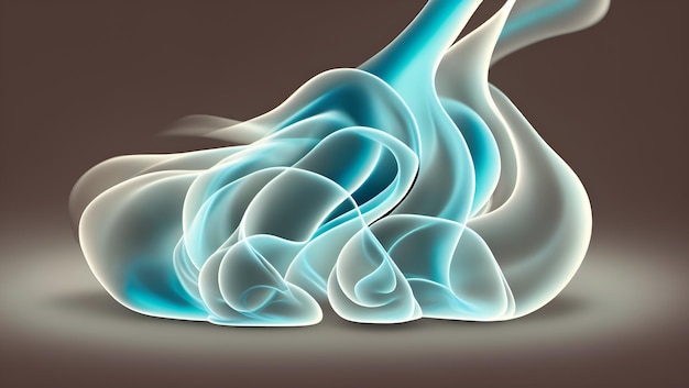 Uma imagem abstrata azul e branca de um cobertor.